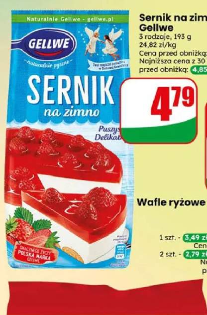Sernik na zimno Gellwe