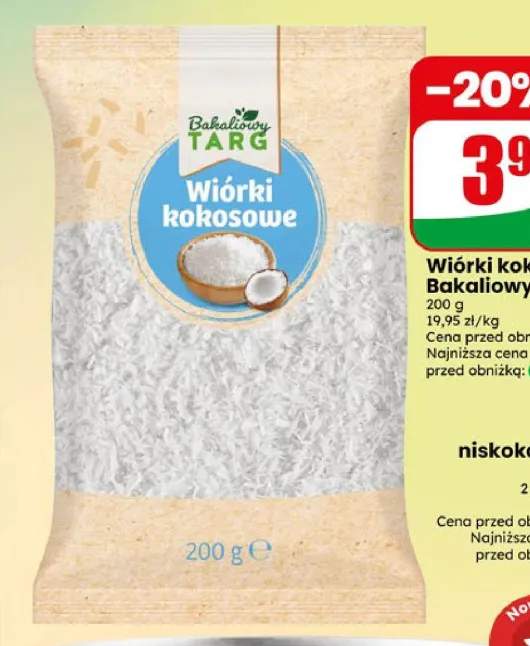 Wiórki kokosowe Bakaliowy Targ