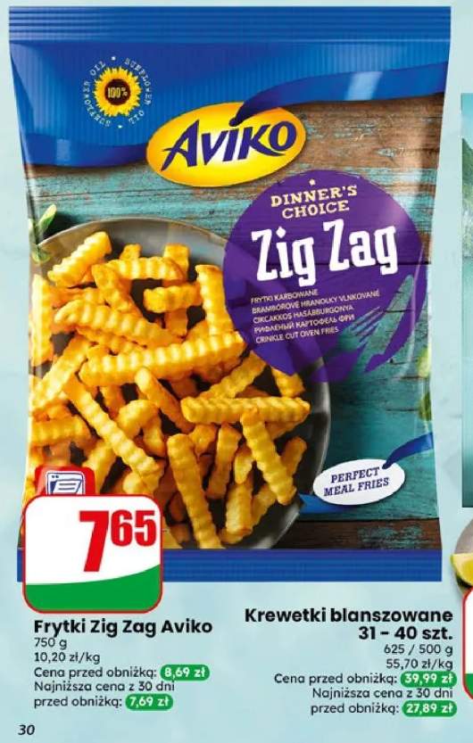 Frytki Zig Zag Aviko