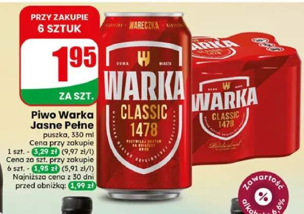 Piwo Warka