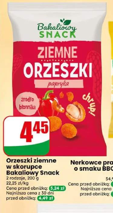 Orzeszki ziemne w skorupce Bakaliowy Snack