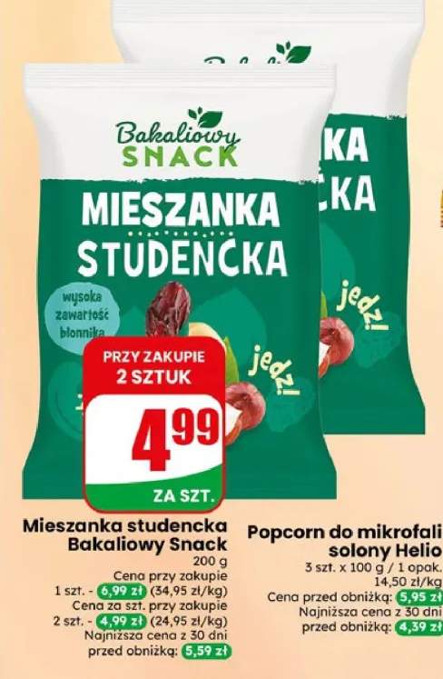 Mieszanka studencka Bakaliowy Snack
