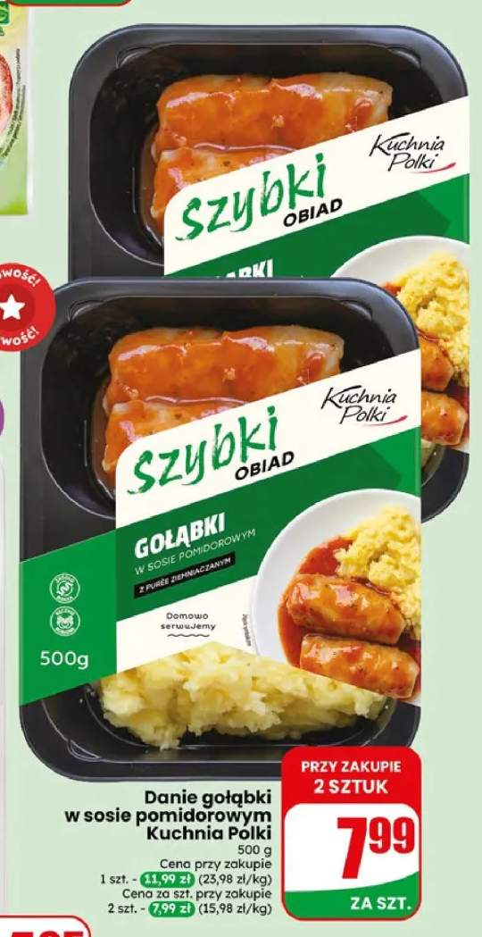 Danie gołąbki w sosie pomidorowym Kuchnia Polki