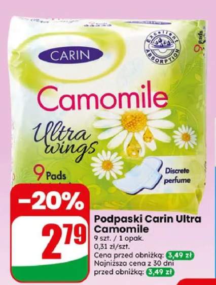 Podpaski Carin Ultra Camomile