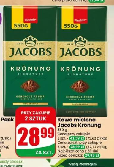 Kawa mielona Jacobs Krönung