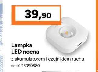 Lampka LED nocna z akumulatorem i czujnikiem ruchu Videx