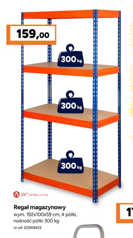 Regał magazynowy Ar Shelving