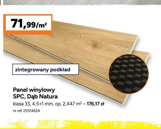 Panel winylowy Spc Dąb Natura