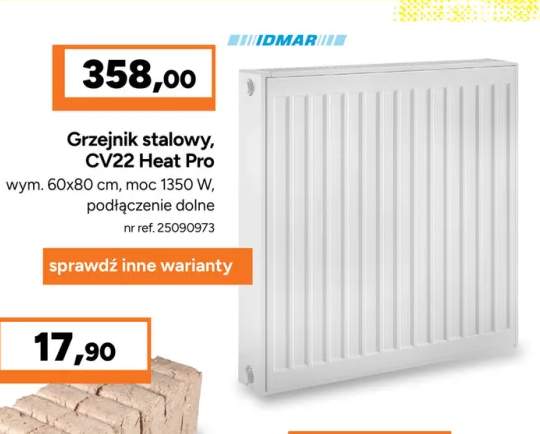 Grzejnik stalowy CV22 Heat Pro Idmar