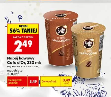 Napój kawowy Cafe d'Or espresso +2 warianty