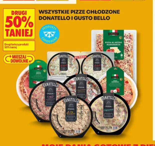 Pizza Donatello 2-pak +8 wariantów