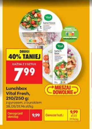 Lunchbox z burakiem Vital Fresh +1 wariant