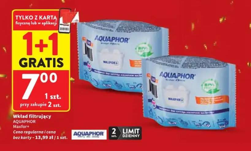 Wkład filtrujący Aquaphor Maxfor+