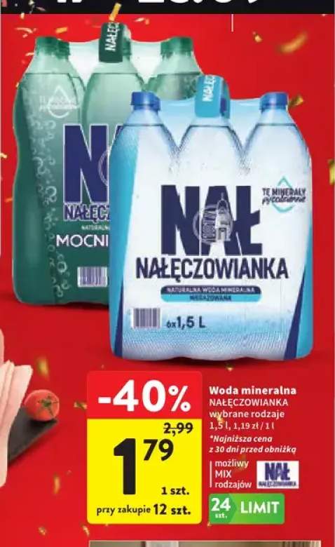 Woda mineralna Nałęczowianka