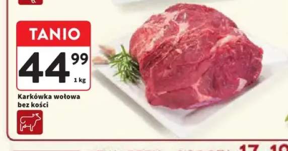 Karkówka wołowa bez kości