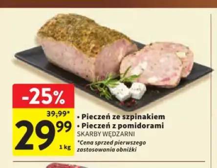 Pieczeń ze szpinakiem Skarby Wędzarni +1 wariant