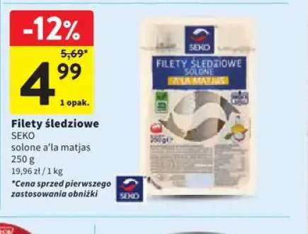 Filety śledziowe solone a'la matjas Seko