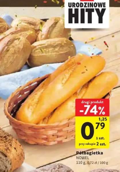Półbagietka Nowel