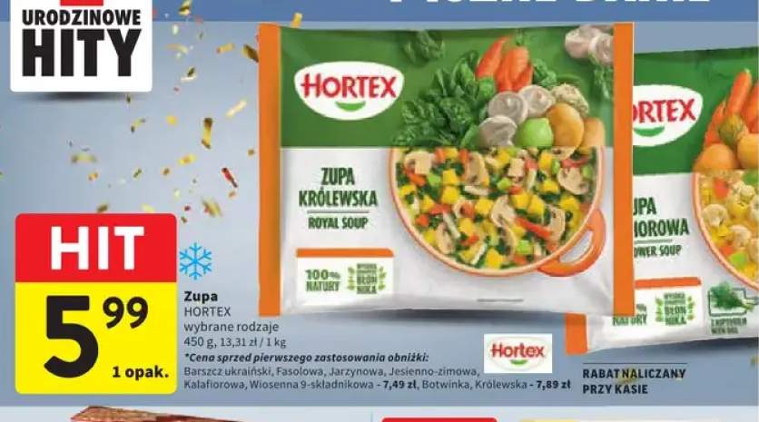 Zupa Hortex fasolowa +7 wariantów