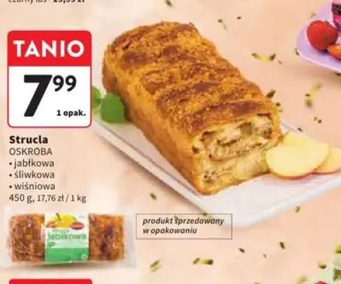 Strucla jabłkowa Oskroba +2 warianty