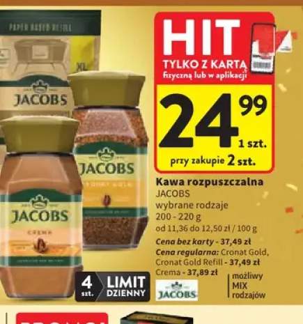 Kawa rozpuszczalna Jacobs