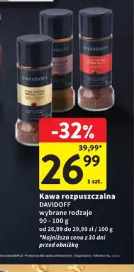 Kawa rozpuszczalna Davidoff