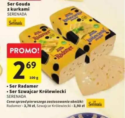 Ser Szwajcar Królewiecki Serenada +1 wariant