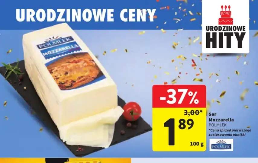 Ser mozzarella Polmlek