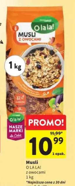 Musli O la la! z owocami