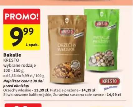 Orzechy włoskie Kresto +3 warianty