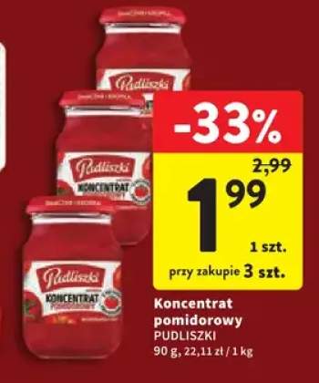 Koncentrat pomidorowy Pudliszki