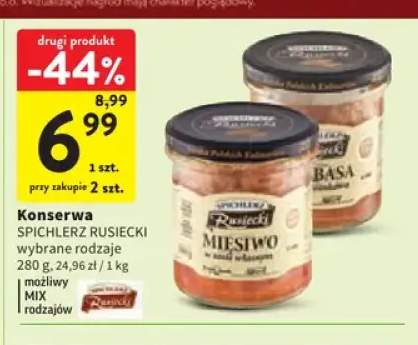 Konserwa mięsiwo Spichlerz Rusiecki +1 wariant