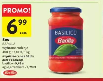 Sos basilico Barilla +2 warianty