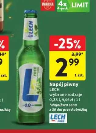 Napój piwny Lech