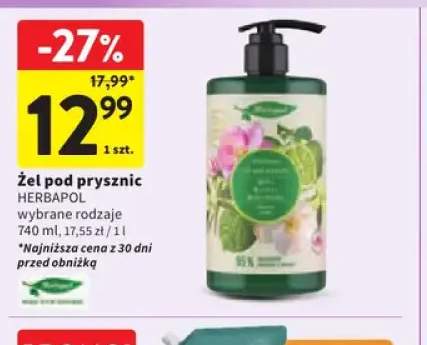 Żel pod prysznic Herbapol