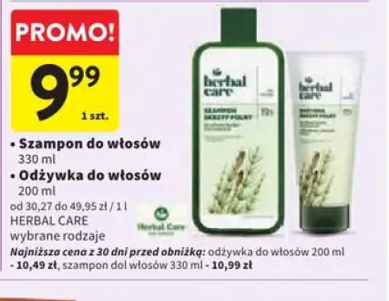 Szampon do włosów Herbal Care +1 wariant