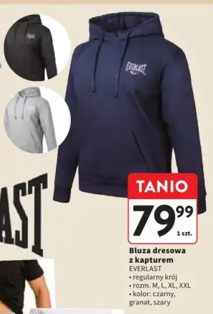 Bluza dresowa z kapturem Everlast