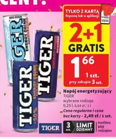 Napój energetyzujący Tiger