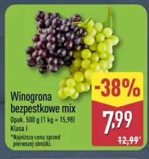 Winogrona bezpestkowe mix