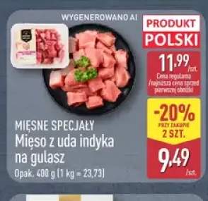 Mięso z uda indyka na gulasz Mięsne Specjały