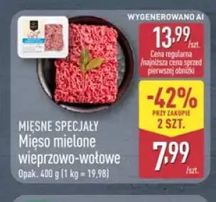 Mięso mielone wieprzowo-wołowe Mięsne Specjały