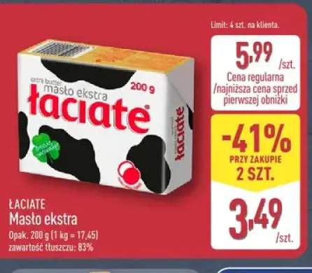 Masło ekstra Łaciate