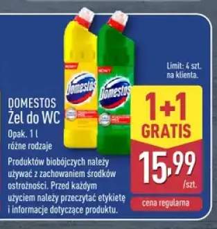 Żel do WC Domestos