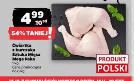 Ćwiartka z kurczaka Mega Paka Sztuka Mięsa