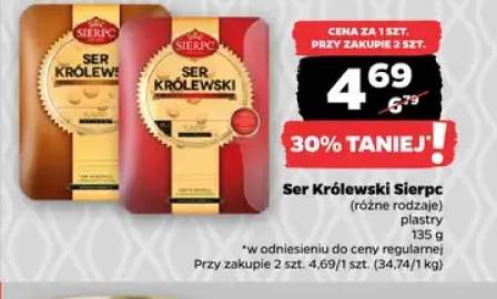 Ser Królewski w plastrach Sierpc