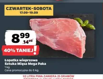 Łopatka wieprzowa Sztuka Mięsa Mega Paka
