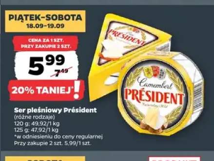 Ser pleśniowy Président