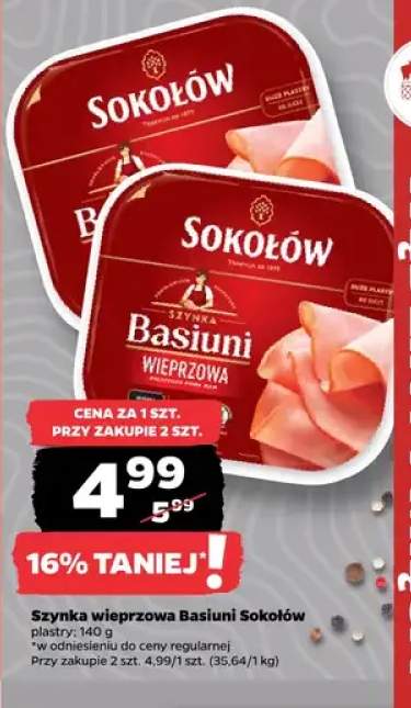 Szynka wieprzowa Basiuni Sokołów