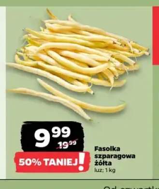 Fasolka szparagowa żółta