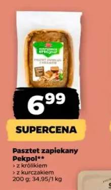 Pasztet zapiekany z królikiem Pekpol +1 wariant
